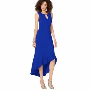 NWT THALIA SODI Flounce-Hem Maxi Dress in Lazulite (April Fashion)!